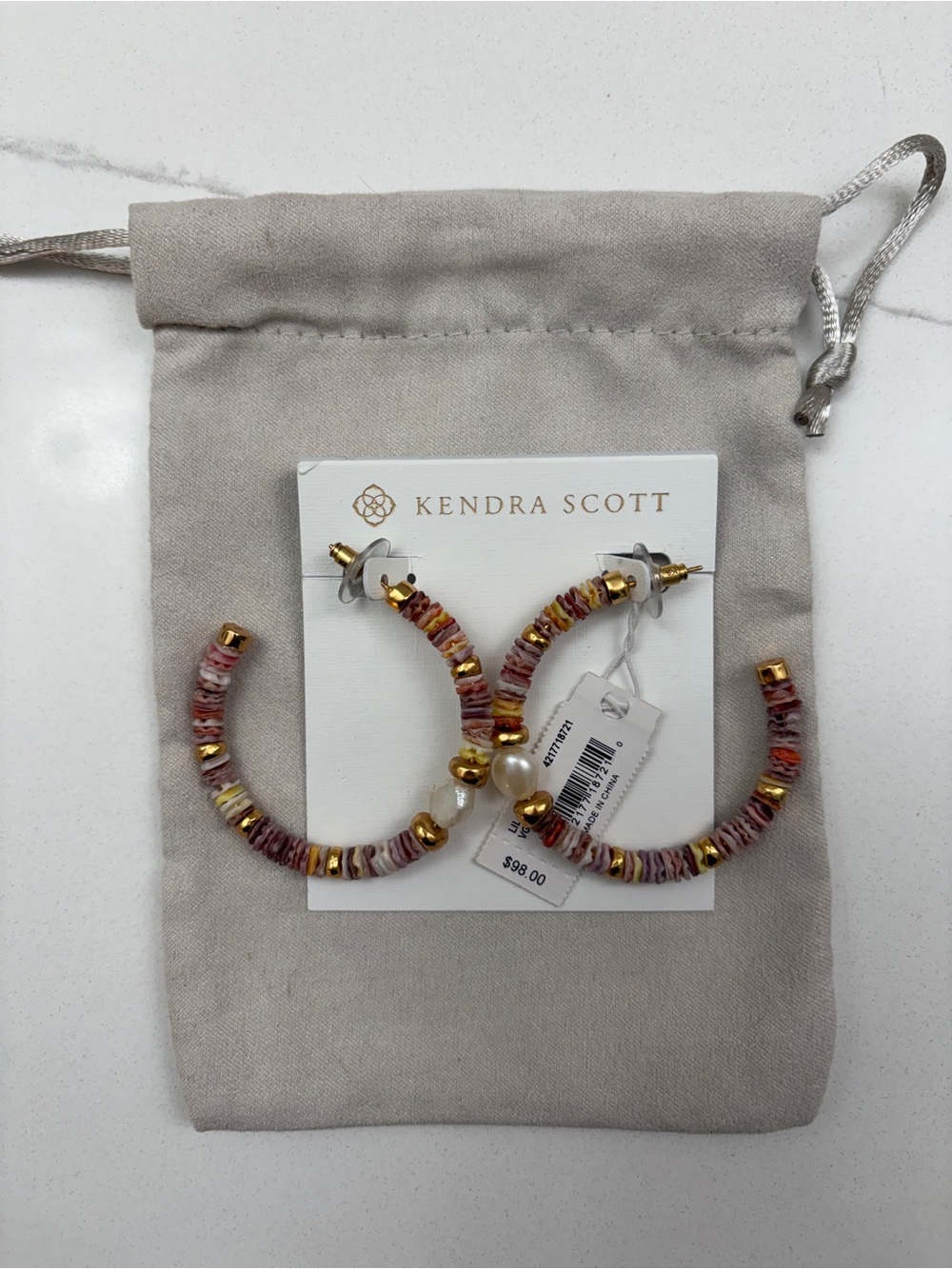 Kendra Scott Lila Hoop Earrings